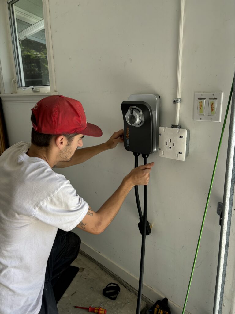 dono installing ev charger 1 installing level 2 charger at residential home