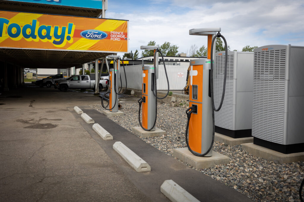 fleet ev chargers at prince george ford fleet ev charging stations at prince george ford